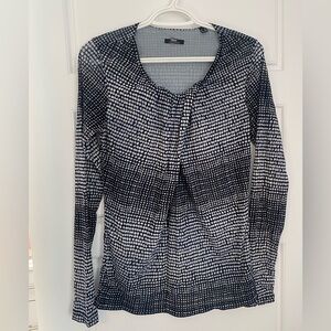 Mexx Monochrome Dotted Blouse